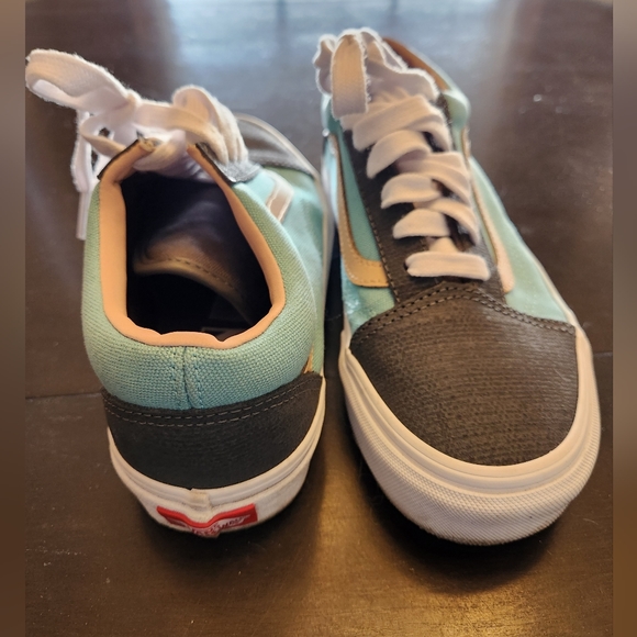 Vans Old Skool Textured Suede Pewter Women's 6.5 - Picture 4 of 4